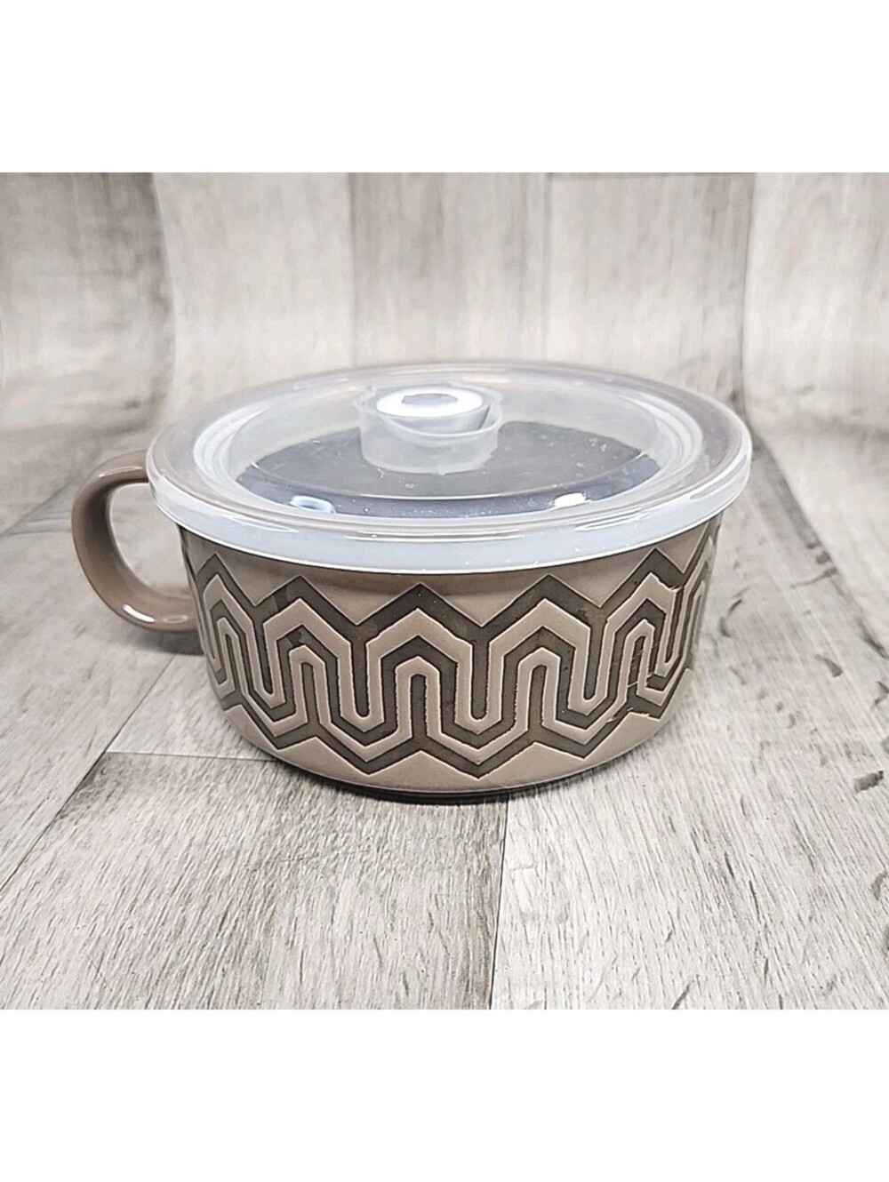 Boston Warehouse Microwavable 24oz  Souper Mug Soup Bowl with Lid